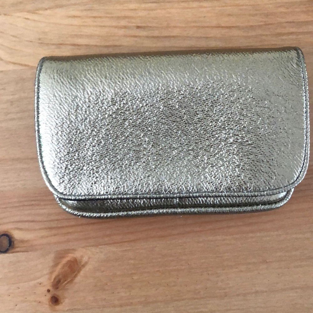 BRAND NEW gold clutch